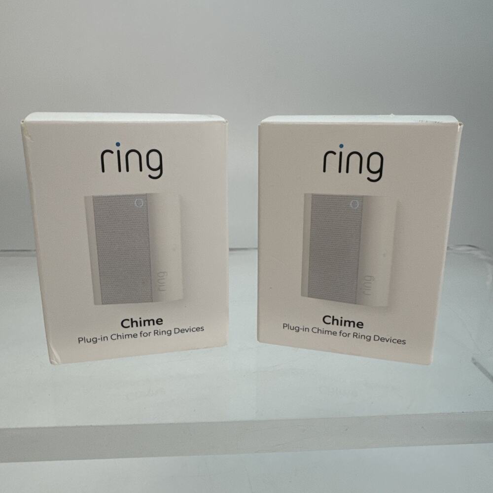 2 Ring Chime 2nd Generation Plug In Chime for Ring Devices Sealed